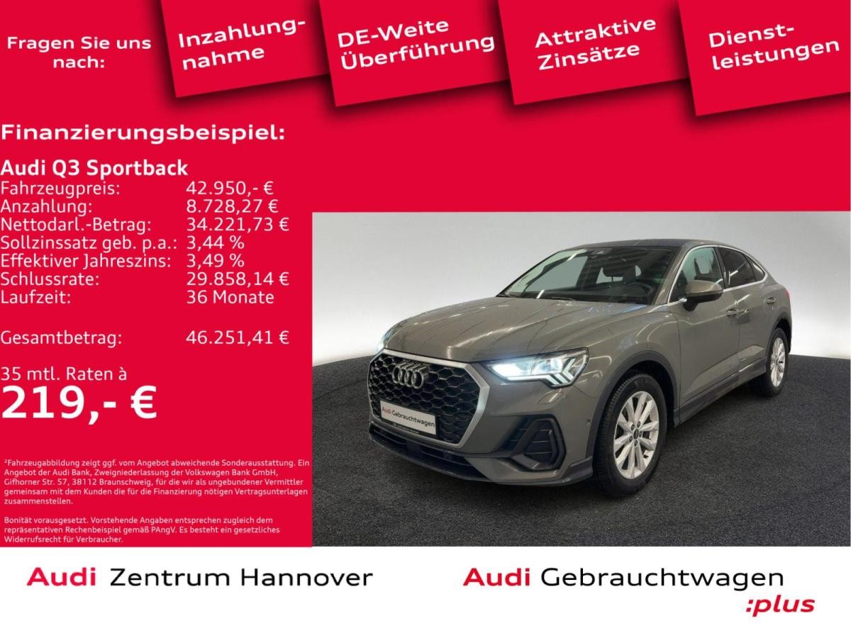 Audi Q3 Sportback 35 TDI Standh. Pano Matrix Kamera