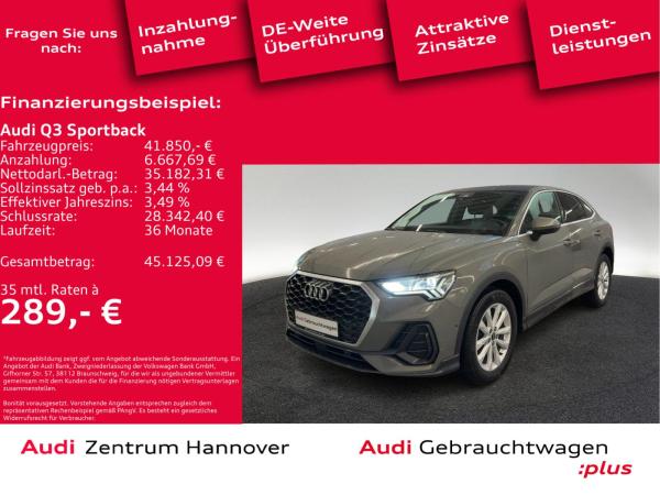 Audi Q3 Sportback 35 TDI Standh. Pano Matrix Kamera