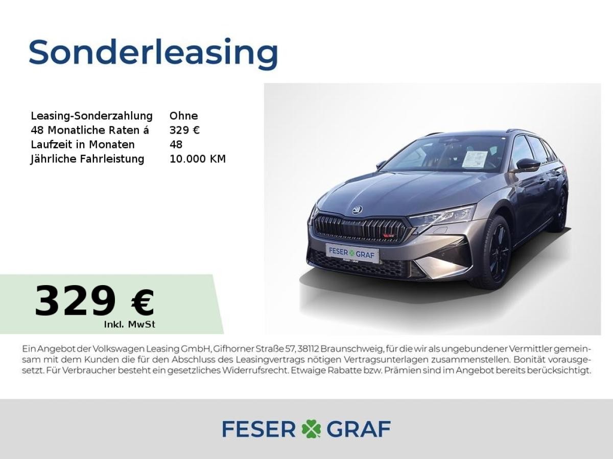 Skoda Octavia RS 2,0 TSI DSG - AHK,SHZ,NAVI,KAMERA