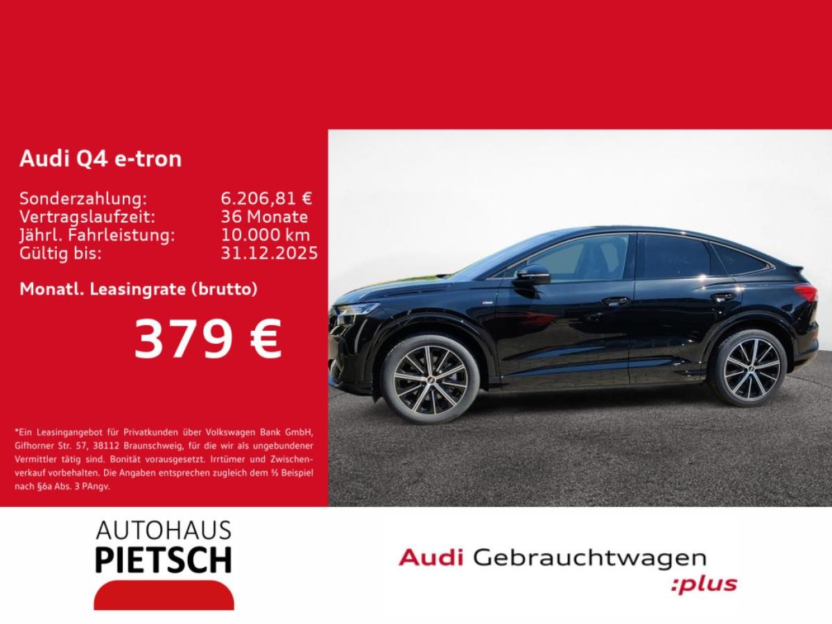 Audi Q4 e-tron 45 Sportback quattro S line Matrix AHK