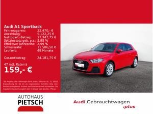 Audi A1 Sportback 25 TFSI advanced WKR SmartInterface