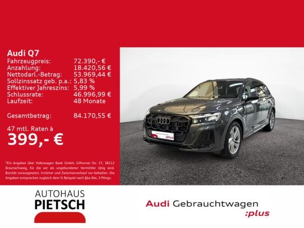 Audi Q7 50 TDI S-Line quattro HUD Luftfederung AHK PA