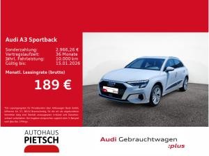 Audi A3 Sportback 30 TFSI LED AHK VC GRA PDC