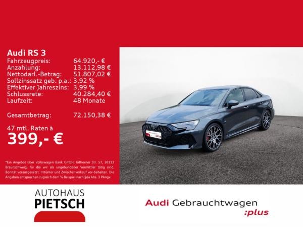 Audi RS3 Limousine 2.5 TFSI quattro 280 km/h Matrix