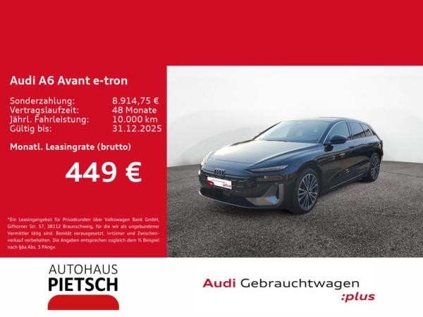Audi A6 e-tron Avant performance S line 95kWh