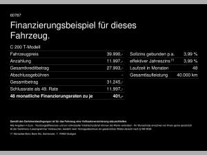 Mercedes-Benz C 200 T Avantgarde Digital-Light Ambiente AHK