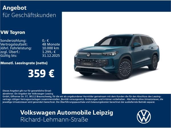 Volkswagen Tayron ELEGANCE 1.5 eTSI DSG*STHZ
