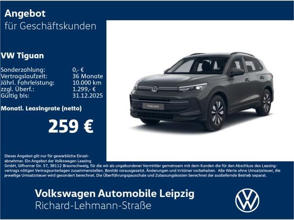 Volkswagen Tiguan Life 1.5 l eTSI DSG*GJR Volkswagen Tiguan Life 1.5 l eTSI DSG*GJR