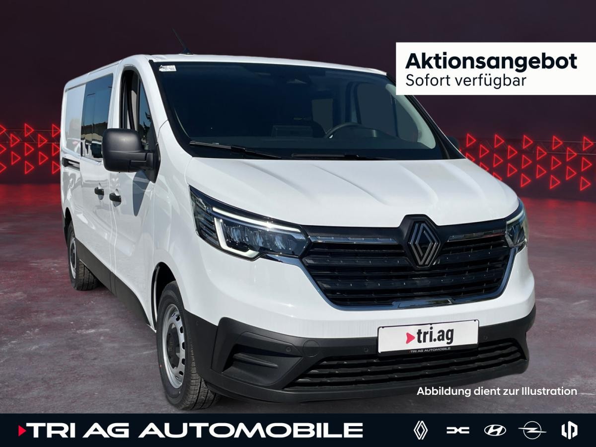 Renault Trafic Kasten Doppelkabine Komfort L2H1 3,0t Blue dCi 130 Ganzjahresreifen Anhängerkupplung Einparkhilfe Rü