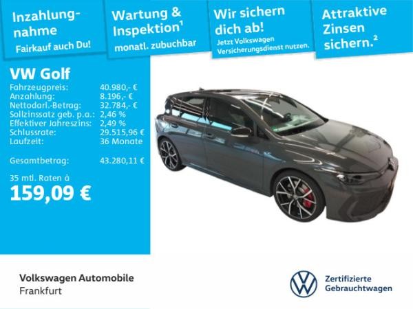 Volkswagen Golf VIII 2.0 TSI DSG Pano Harman Kardon Black Style Navi IQ.Light DAB+ FrontAssist