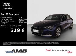 Audi A3 Sportback Advanced 35 TDI S-tr/LED/Nav+/3.30Garantie