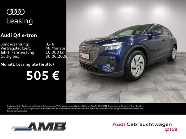 Audi Q4 e-tron 45 AHK/Assistentz/Pano/Wärmepu/12.29Garantie