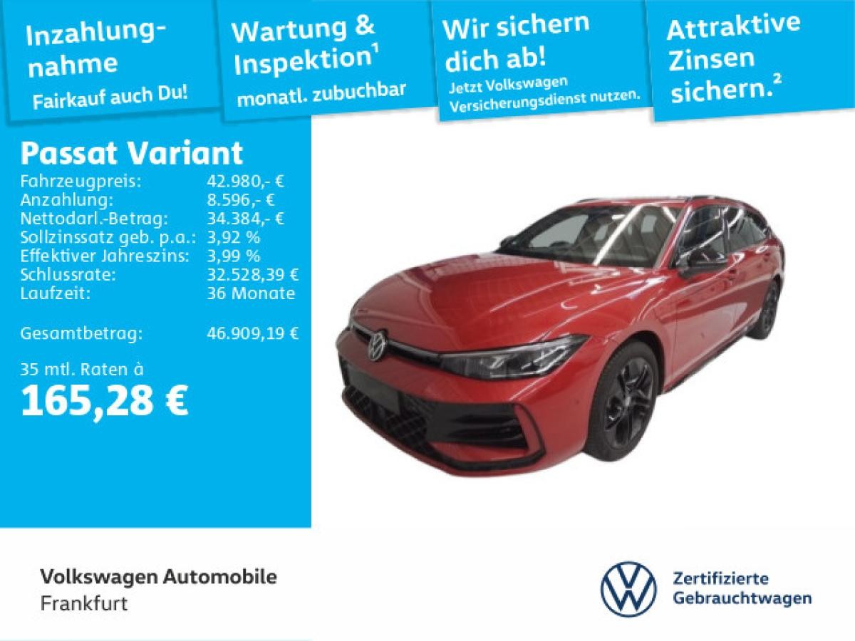 Volkswagen Passat Variant 1.5 TSI DSG eHybrid R-Line Navi IQ.Light DAB+ FrontAssist