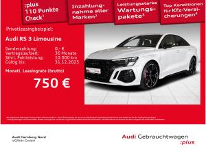 Audi RS3 RS 3 Limousine 2.5 TFSI Sportabgas 280km/h B&O