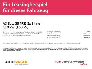 Audi A3 Sportback 35 TFSI 2x S line *MATRIX*ACC*HUD*
