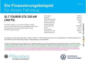 Volkswagen ID.7 TOURER GTX AHK+AREA+TRAVEL+21+WP+AG100TKM