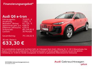 Audi Q6 e-tron S line qu.*PANO*HdUp*AHK*Wärmep.