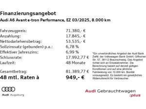 Audi A6 e-tron A6 Avant e-tron 2xS line performance*Wärmep.*8-f