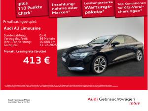 Audi A3 Limousine 35 TFSI advanced S tronic AHK Head-Up