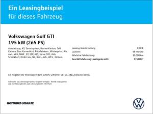 Volkswagen Golf GTI 2.0 TSI - verfügbar ab 02/2026 (VW Mülheim)