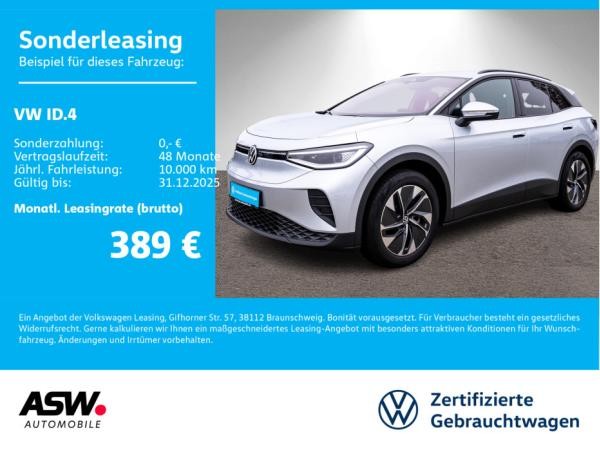 Volkswagen ID.4 Pro LED Navi Stdhzg Wärmepumpe SHZ AHK / 0,25% Versteuerung