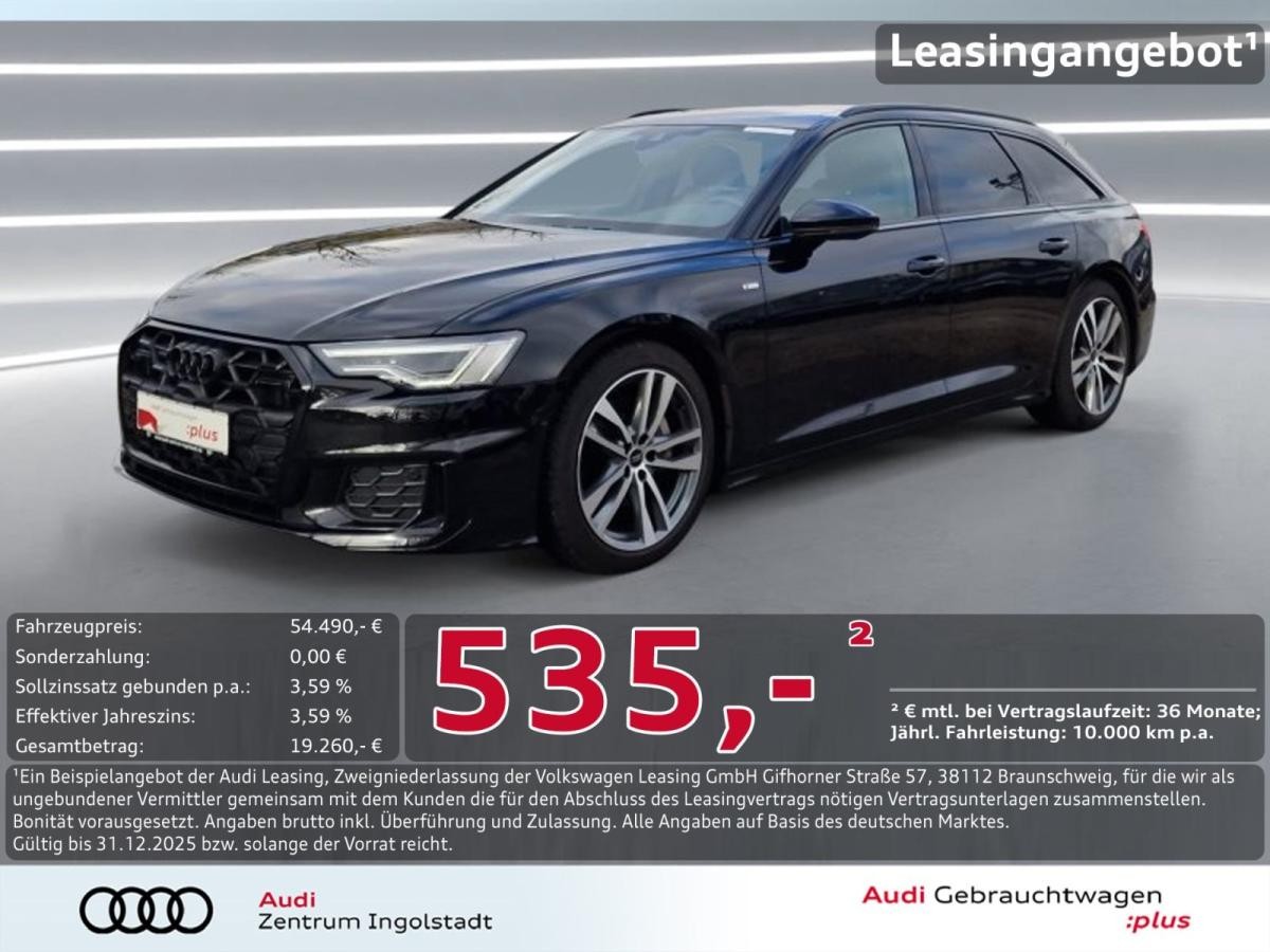 Audi A6 Avant 45 TDI qu S line MATRIX AHK PANO KAM.