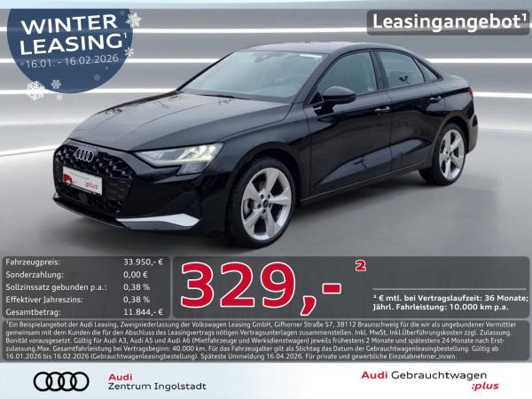 Audi A3 Limousine 35 TFSI NAVI+ AHK 18  KAM. advanced