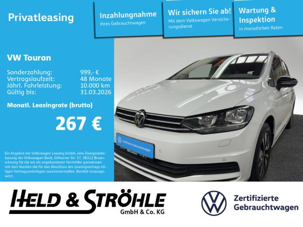 Volkswagen Touran GOAL 1.5 TSI NAVI KAM 7SI TRAVEL DAB+ SHZ