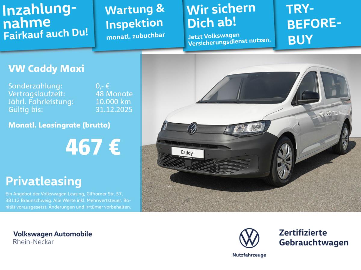 Volkswagen Caddy Maxi 1.5 TSI eHybrid OPF 7-Sitze Klima DAB