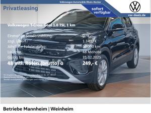 Volkswagen T-Cross GOAL 1.0 TSI DSG Navi Klima DAB APP USB