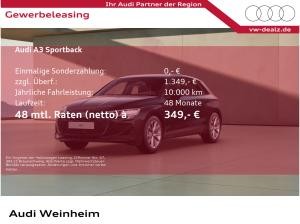 Audi A3 Sportback TFSI e S tronic LED Navi Virtual-Cockpit