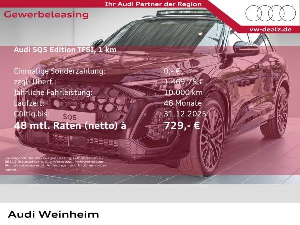 Audi SQ5 SUV edition one TFSI S tronic AHK Pano Memory