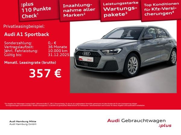 Audi A1 Sportback 25 TFSI S tronic Virtual LED Sitzhzg