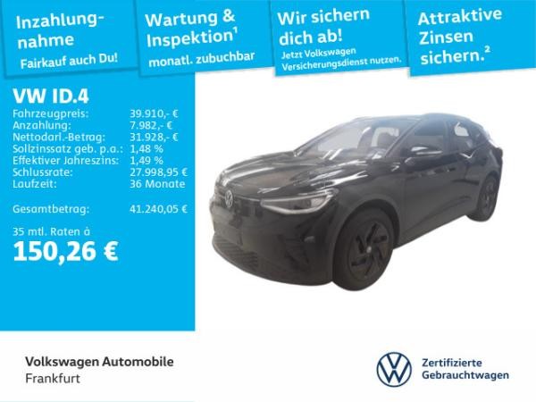Volkswagen ID.4 Pro Navi IQ.Light AreaView SideAssist AHK LaneAssist
