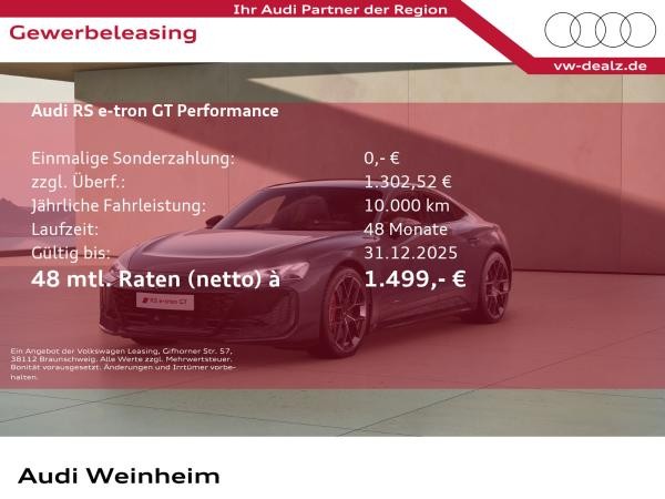 Audi RS e-tron GT performance Laserlicht NAVI Alu 21"