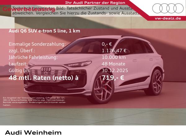 Audi Q6 e-tron Q6 SUV e-tron quattro AHK LED DAB Luftfahrwerk