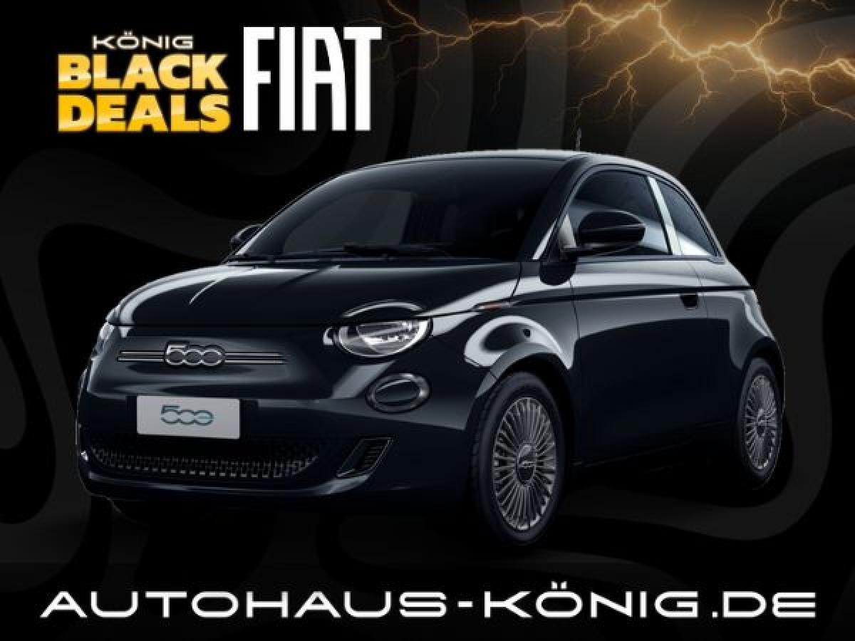 Fiat 500e Long Range | König Black Deals 2025 🖤 | Sofort verfügbar ❗️