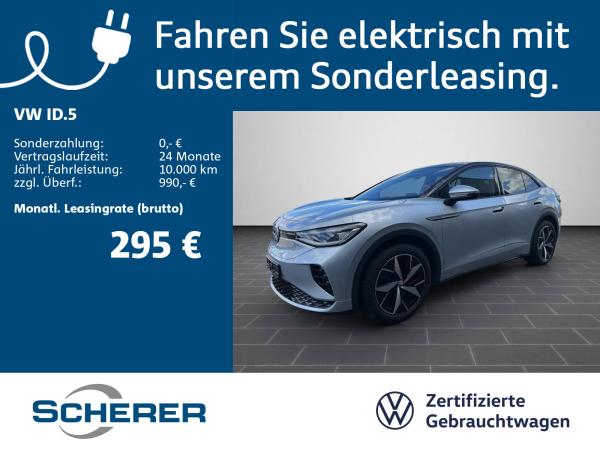 Volkswagen ID.5 GTX 4x4 82kWh SOH:93% 360° ACC AHK DCC HUD MATRIX PANO WÄRMEPUMPE
