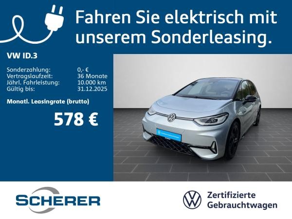 Volkswagen ID.3 GTX Performance 84kWh 5J Garantie SOH:97% ACC HUD MATRIX RFK WÄRMEPUMPE