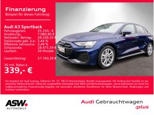 Audi A3 Sportback S line 35TDI Stronic NAVI LED ACC // Sofort verfügbar!!!