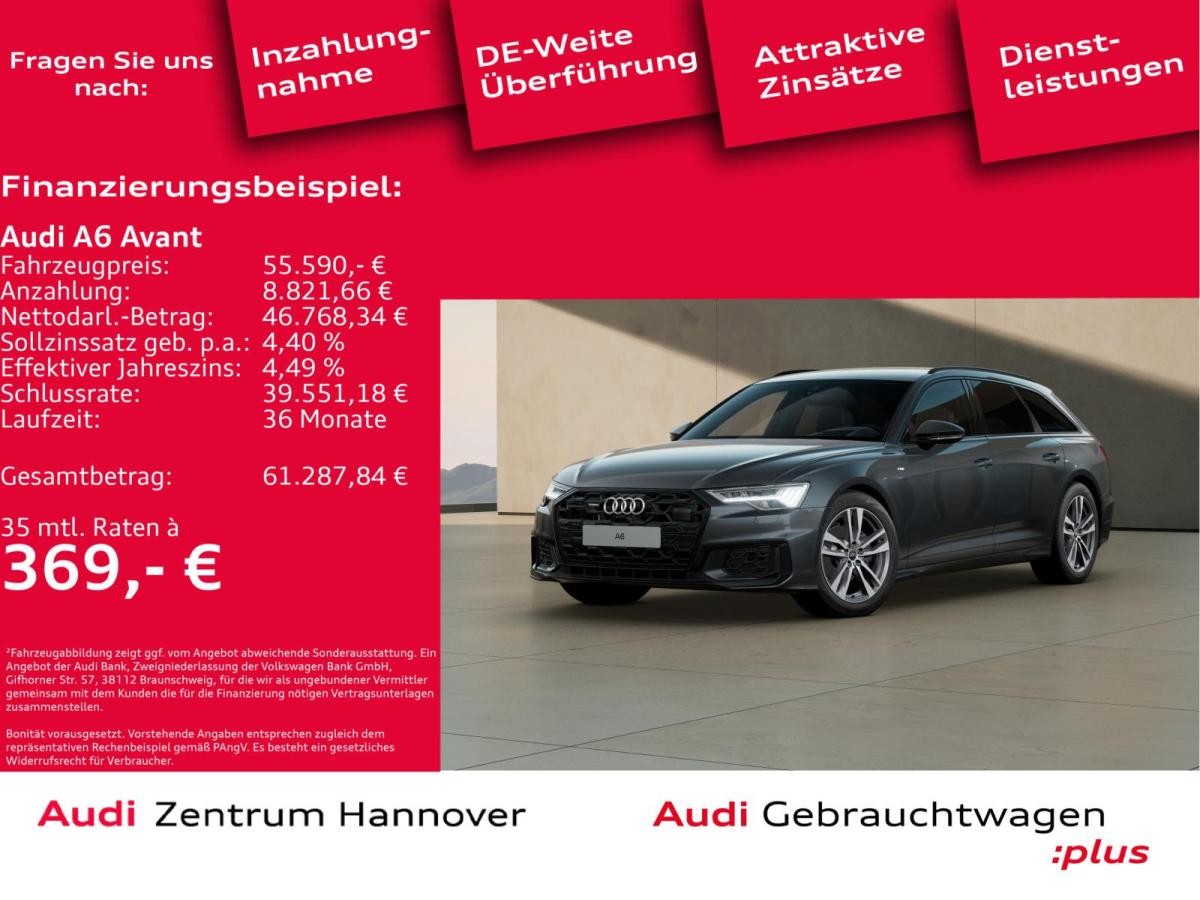 Audi A6 Avant S line 40 TDI quattro Head-Up Standh. HD Matrix Sitzbelüft.