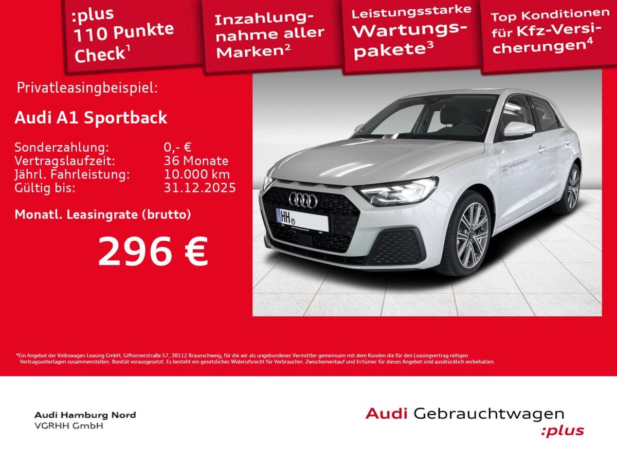 Audi A1 Sportback 30 TFSI S tronic Smartphone Sound