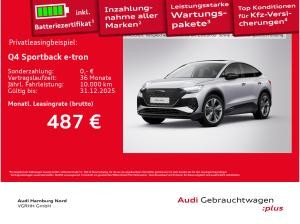 Audi Q4 e-tron Q4 Sportback 45 e-tron S line ACC AHK Pano HUD