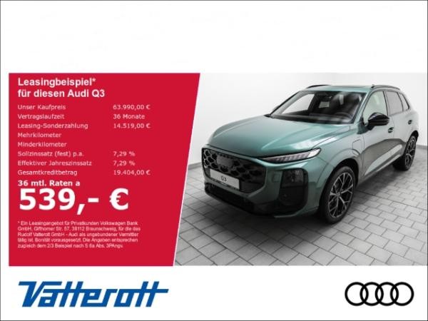Audi Q3 e-hybrid S line Pano DigMatrix TechPro