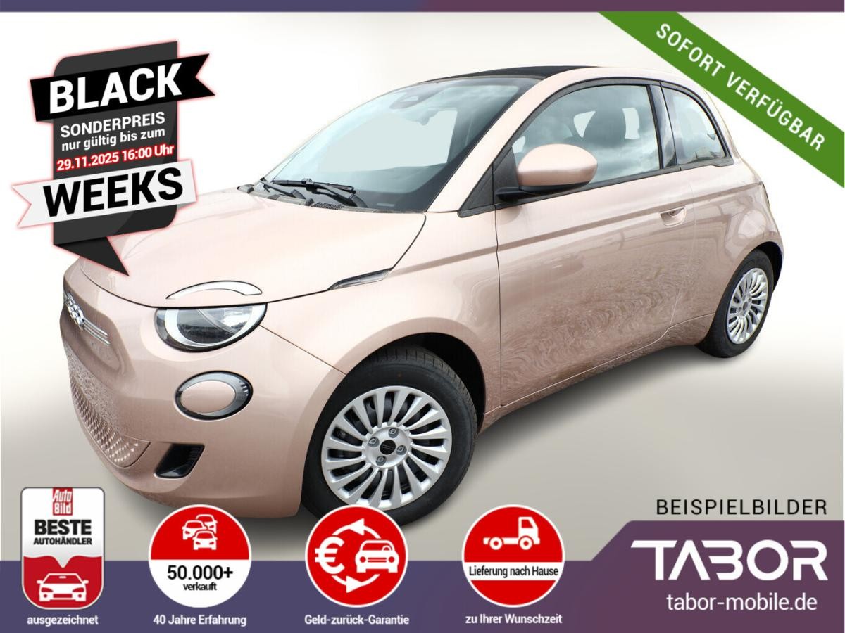 Fiat 500e Cabrio 42 kWh 118 Temp AppC SchukoM2 LM16Z