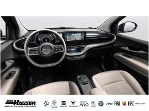 Fiat 500e Cabrio MY25 La Prima 42kWh NAVI TEMPOMAT KAMERA PDC APPLE ANDROID