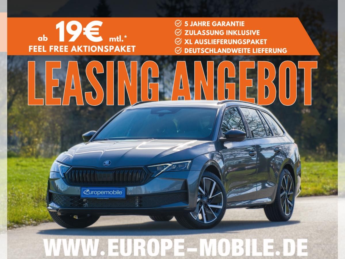 Skoda Octavia Combi 2026 SPORTLINE 1.5 TSI 110 kW mHEV DSG (UVP 48.990€/SOFORT) NAV/EASY/AHK/ASSIST/4J.GARANTIE/UV