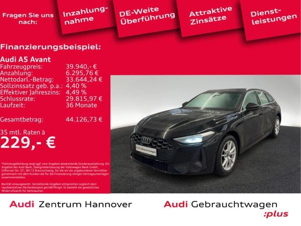 Audi A5 Avant 2.0 TFSI Kamera ACC Leder Sportsitze