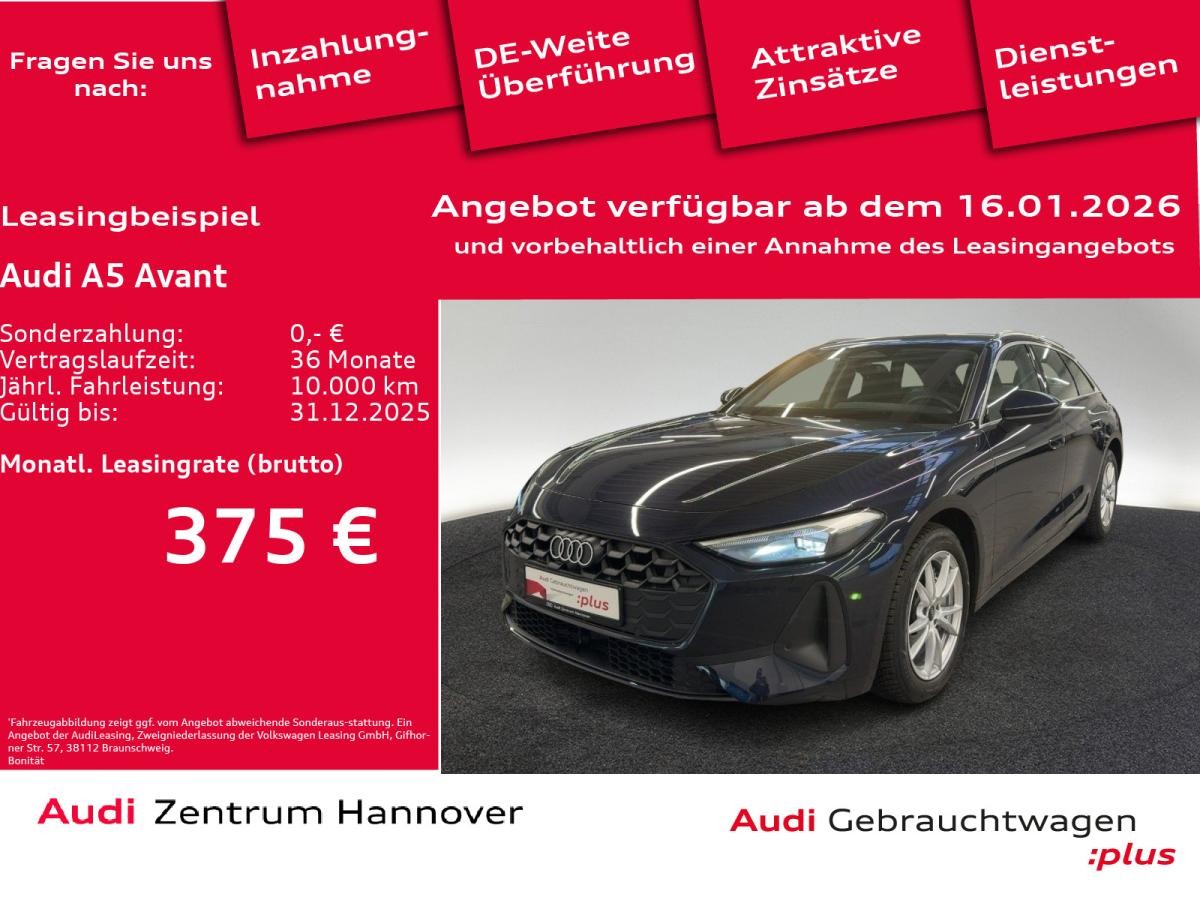 Audi A5 Avant 2.0 TFSI Kamera ACC Leder Sportsitze