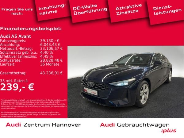 Audi A5 Avant 2.0 TFSI Kamera AHK ACC Sportsitze
